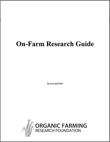 Guide to Conducting On-farm Research