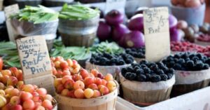 organic farm stand