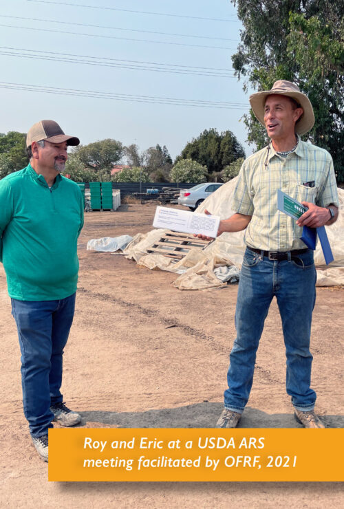 Roy Fuentes and Eric Brennan at ARS station.