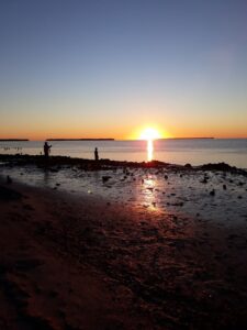 Sunrise at Flamigo Campground, Everglades National Park