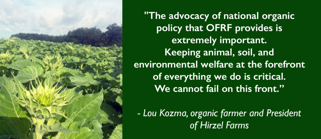 Sekarang Saatnya Bantu OFRF Dukung Petani Organik