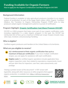 TOPP OCCSP Flyer cover page in English
