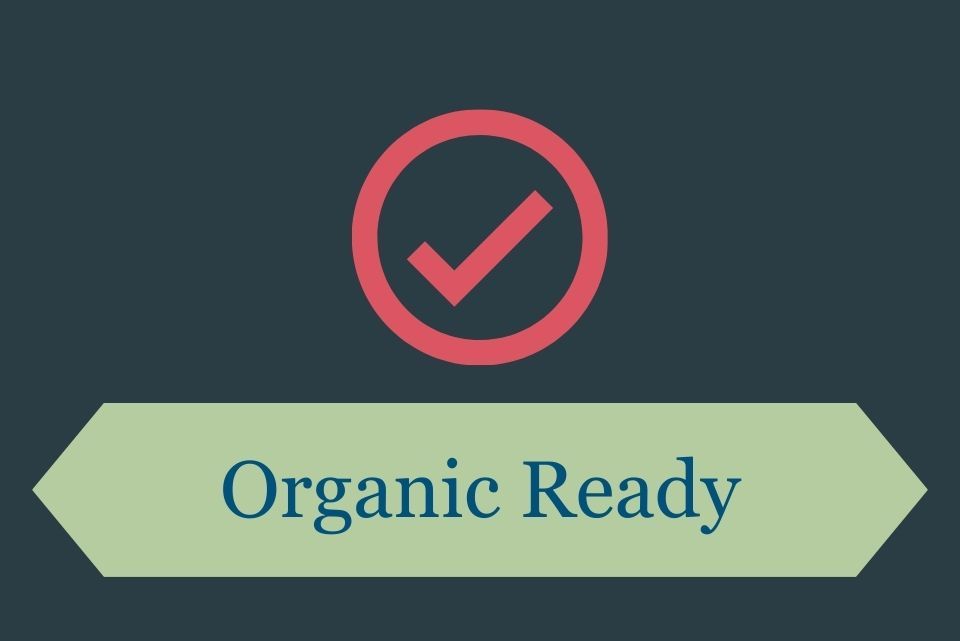 Button that reads "Organic Ready"