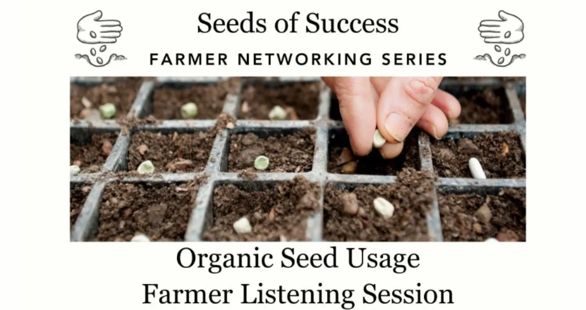 organic seed usage listening session promo image