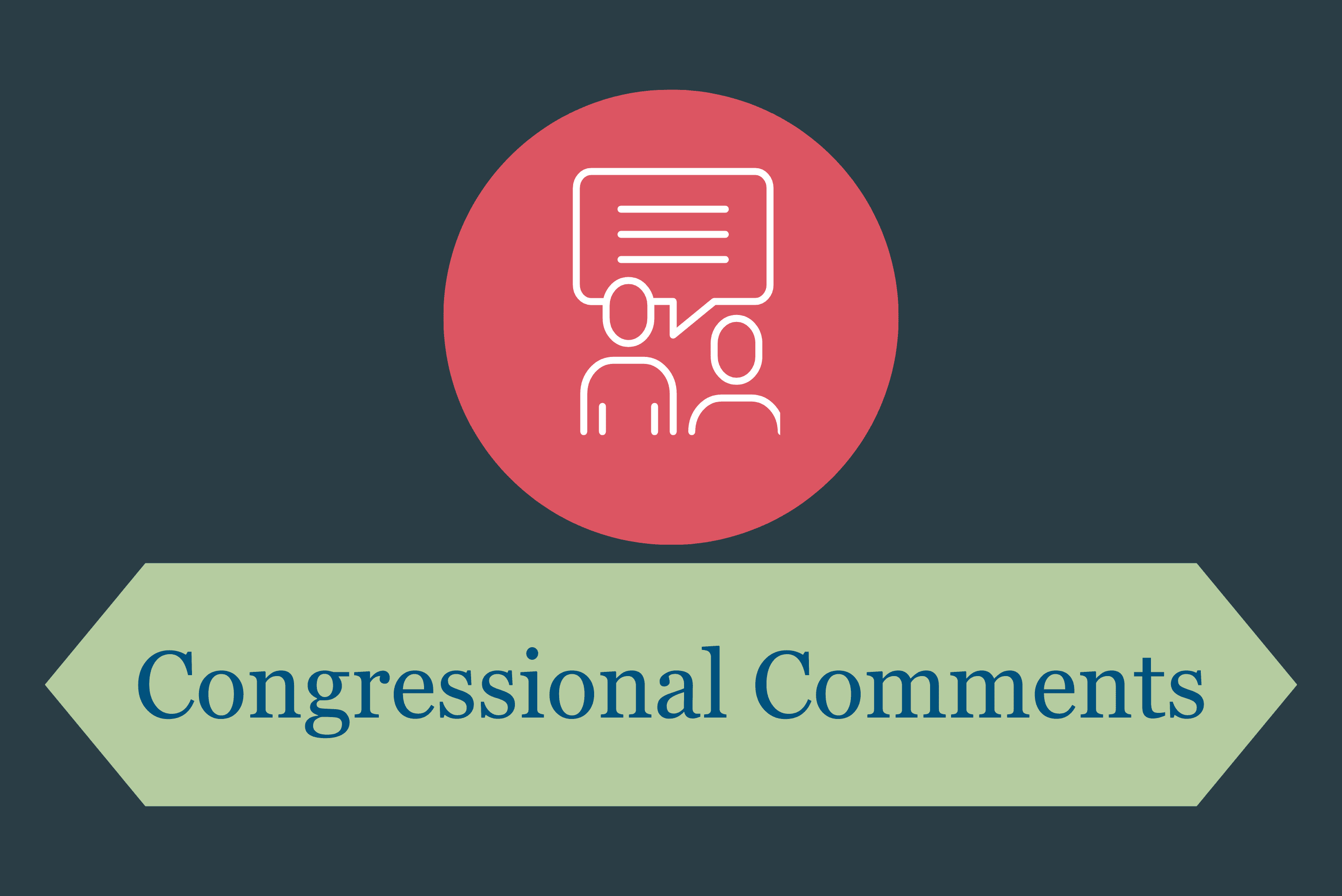 congressional comments
