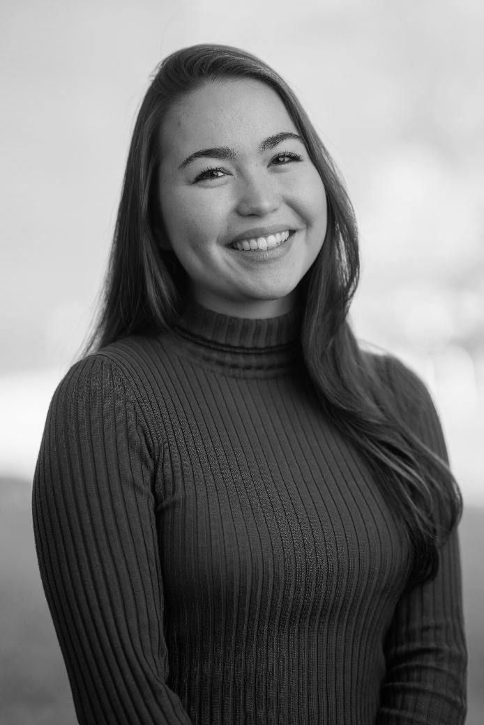 Maia Garby OFRF research & education intern, spring 2025-b&w