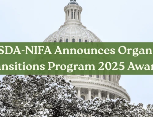 USDA NIFA Announces 2025 Organic Transitions Program Awards