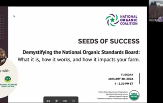 screenshot of mp4 recording of Demystifying the NOSB webninar