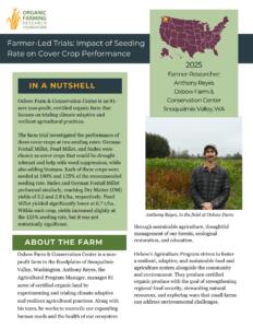 Cover of 2025 FLT report for Oxbow Farms