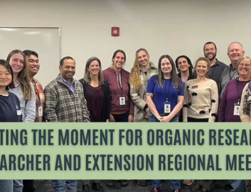Meeting the Moment for Organic Research:  A Novel Approach with Researcher and Extension Regional Meetups