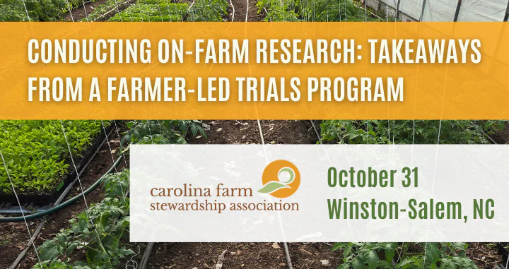 Conducting On Farm Research Session and CFSASA.