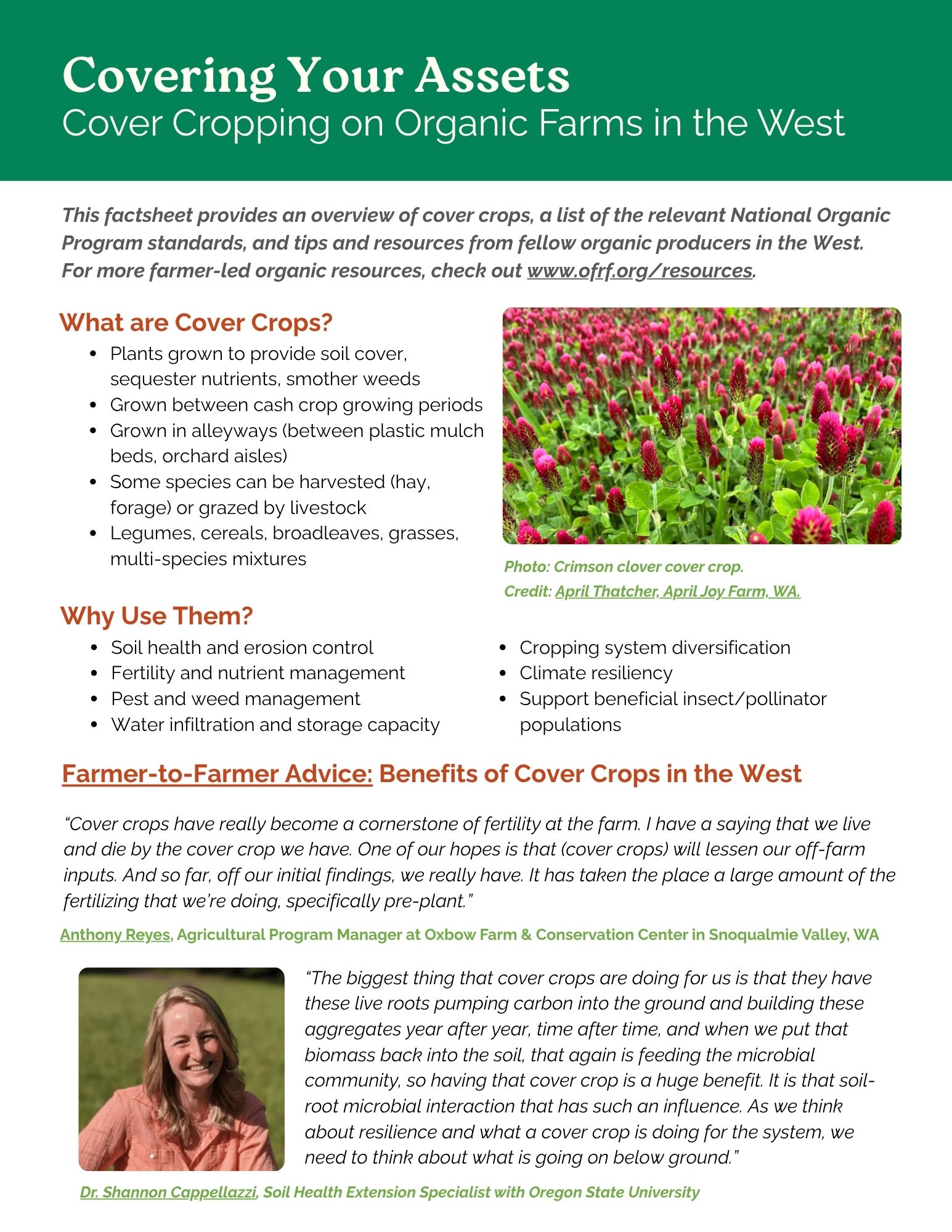 OFRF NW TOPP Covering Your Assets Sep2026 cover image