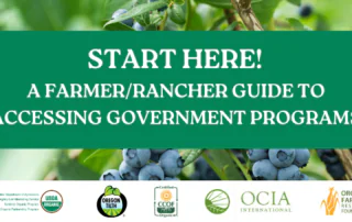 Start Here! A Farmer/Rancher Guide to Accessing Government Programs